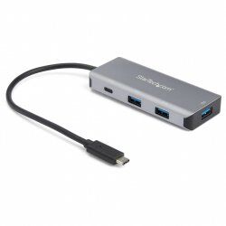 StarTech.com Hub USB-C 4 Ports - 3 Ports USB-A, 1 Port USB-C - HUB Adaptateur SuperSpeed Type C USB 3.2 Gen 2 (10Gbps) -