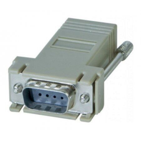 Uniformatic 14206 video cable adapter RJ-45 D-Sub (DB-9) Grey