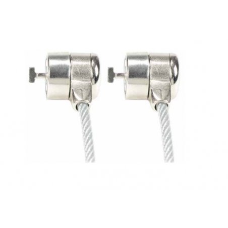 Mobilis Corporate Twin Security Lock Key Grey cable lock Silver 1.8 m