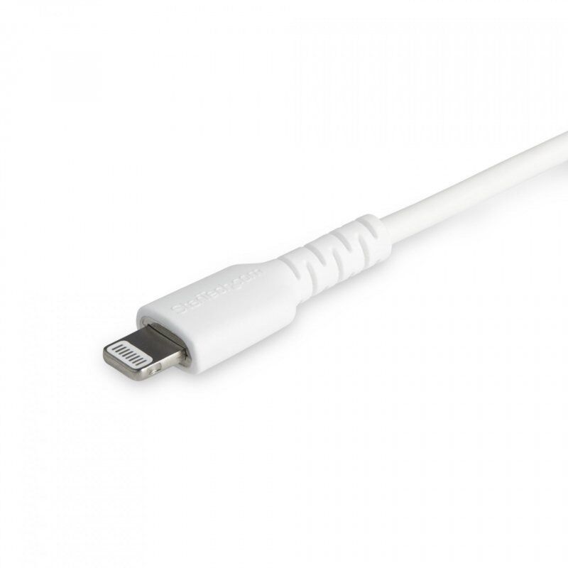 1M USB C TO LIGHTNING CABLE WHITE - ARAMID FIBER