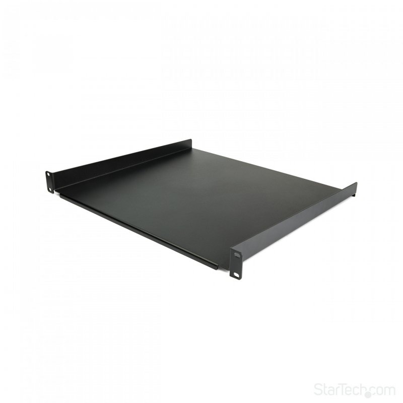 StarTech.com 1U Server Rack Shelf - Universal Rack Mount Cantilever Shelf for 19" Network Equipment Rack & Cabinet - Hea