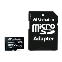 VERBATIM MICRO SDXC PREMIUM 256GB CLASS