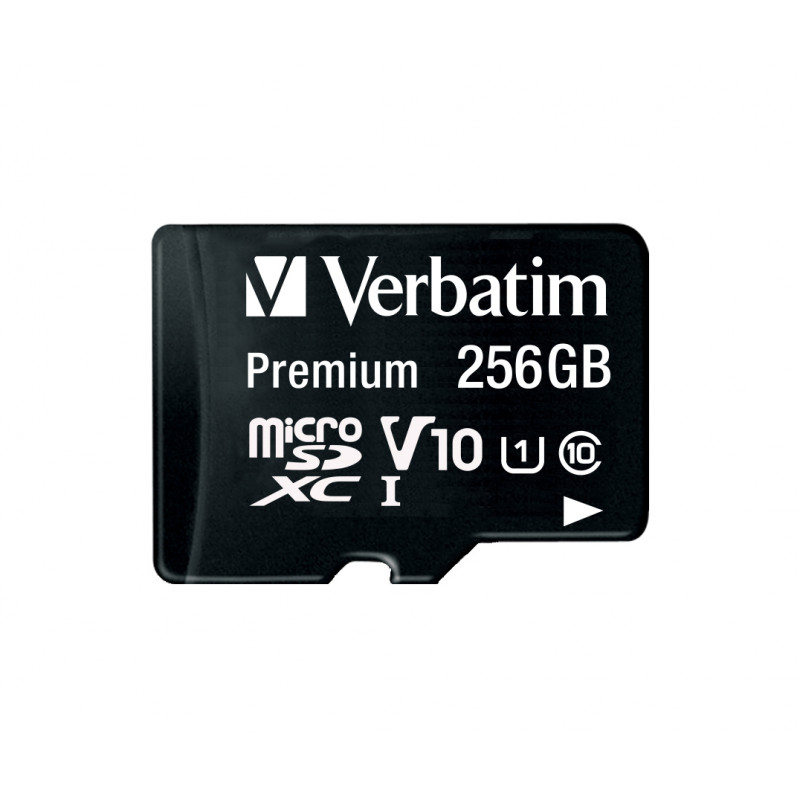 Verbatim Premium U1 256 Go MicroSDXC UHS-I Classe 10
