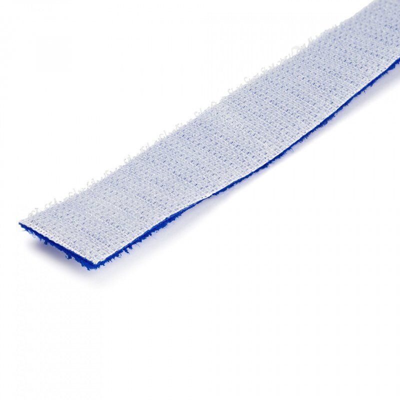 25FT. HOOK AND LOOP ROLL - BLUE - REUSABLE