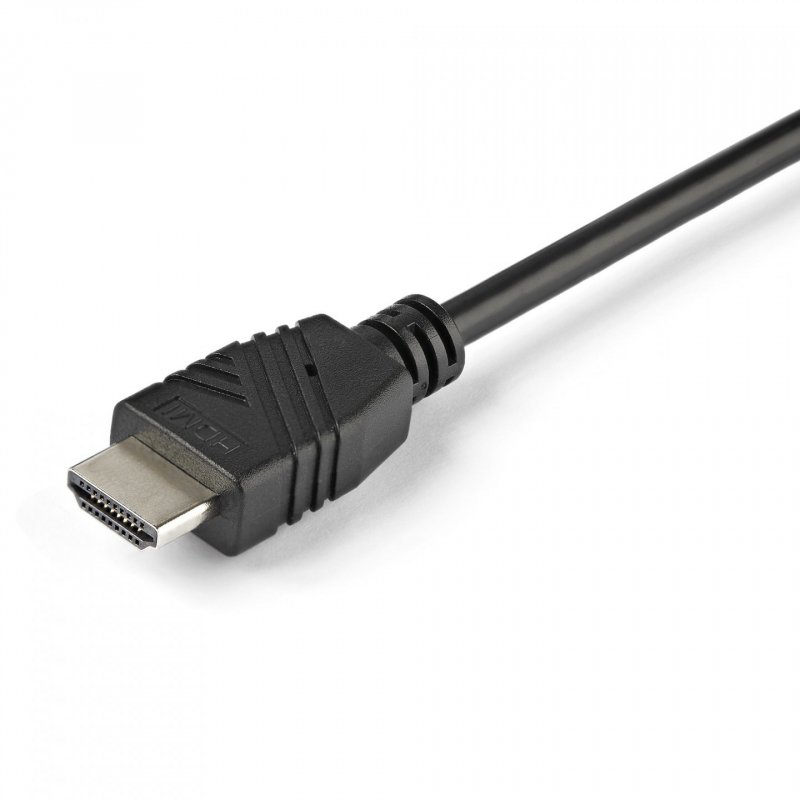 StarTech.com Commutateur KVM HDMI à 2 ports avec câbles incorporés - USB 4K 60Hz