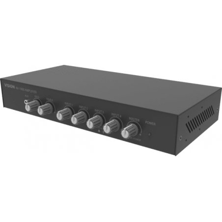 VISION compatible 2x50w Mixer Amplifier - 4 inputs