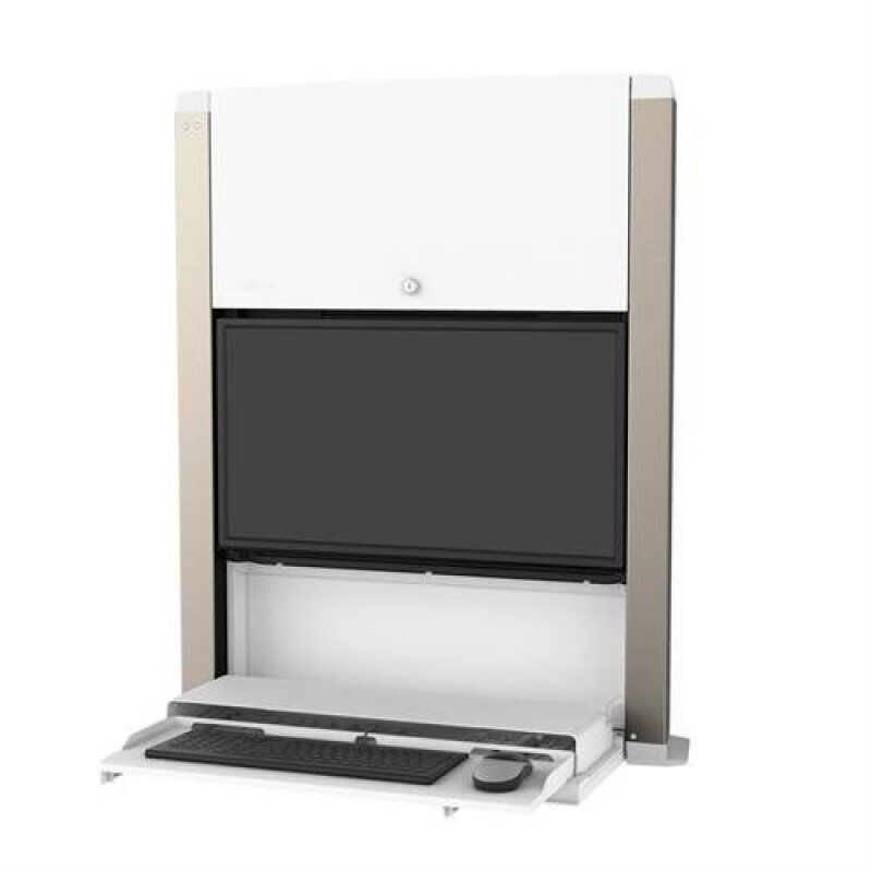 Sit-stand enclosure