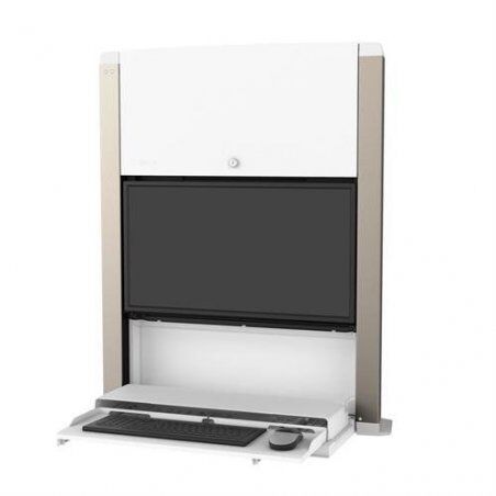 Sit-stand enclosure