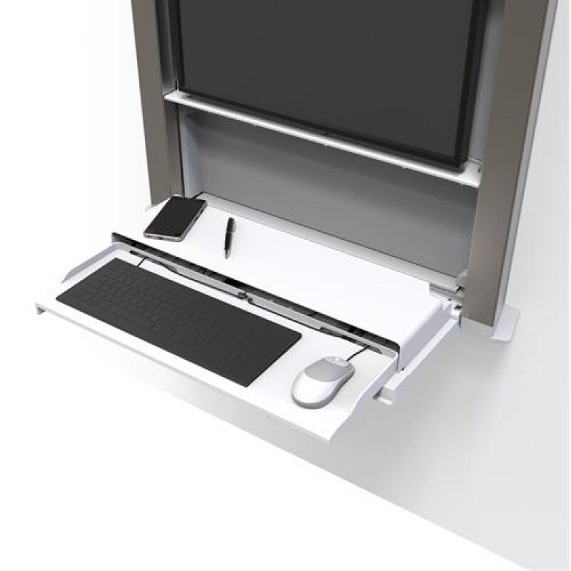 Sit-stand enclosure