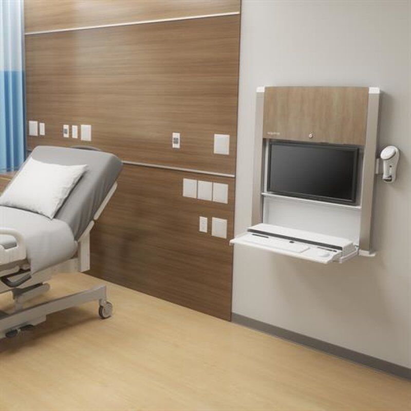Sit-stand enclosure