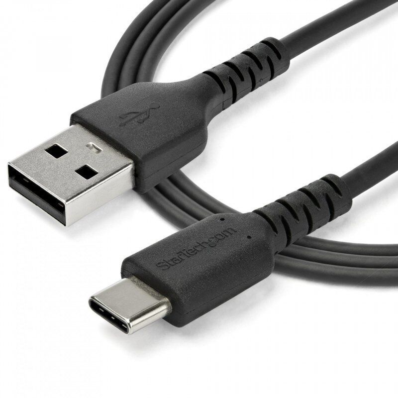 StarTech.com 2m USB A to USB C Charging Cable - Durable Fast Charge & Sync USB 2.0 to USB Type C Data Cord - Rugged TPE 