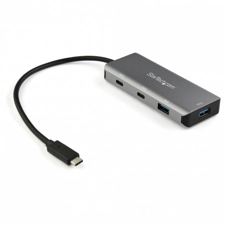 StarTech.com Hub USB-C 4 Ports - 2x USB-A et 2x USB-C - Hub SuperSpeed 10Gbps USB Type-C 3.2 Gen 2 - Alimentation Bus US