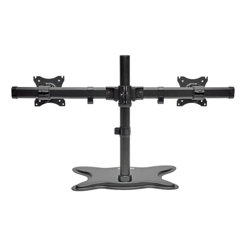Tripp Lite DDR1327SDD Dual-Monitor Desktop Mount Stand for 13" to 27" Flat-Screen Displays