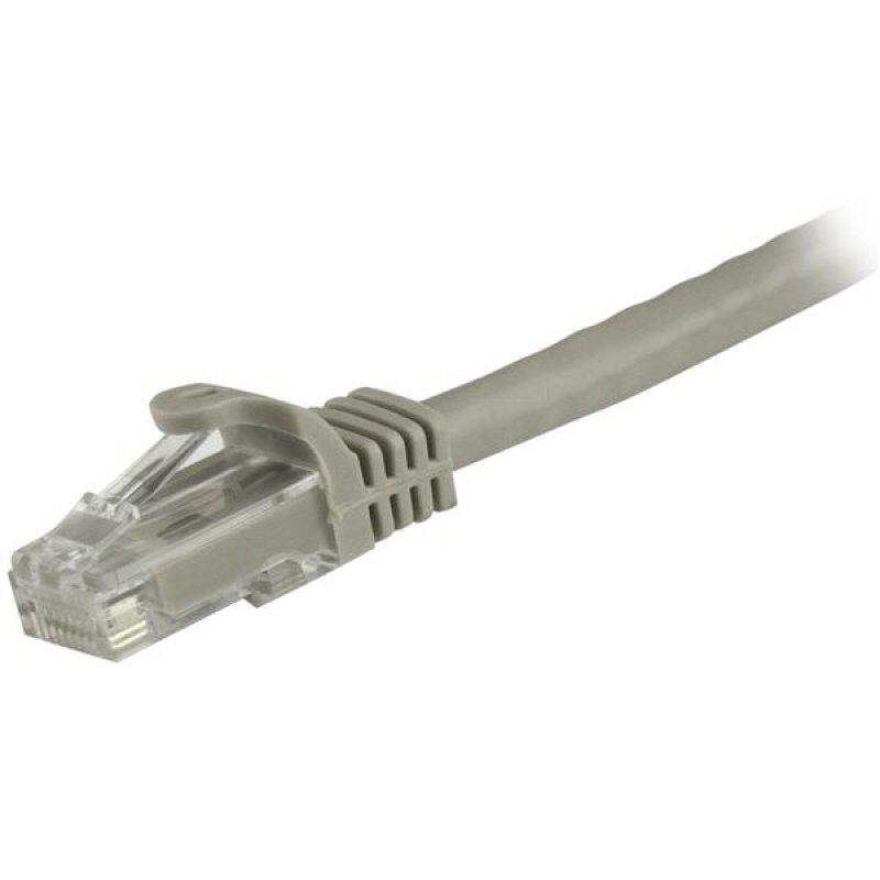 StarTech.com Cordon de raccordement UTP CAT6 - 1,5 m - Sans crochet - Câble patch RJ45 - Gris