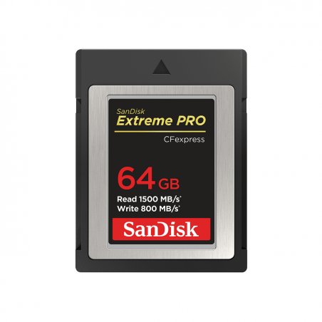 SDCFEXPRESS 64GB EXTREME PRO 1500MB/S R 800MB/S W 4X6