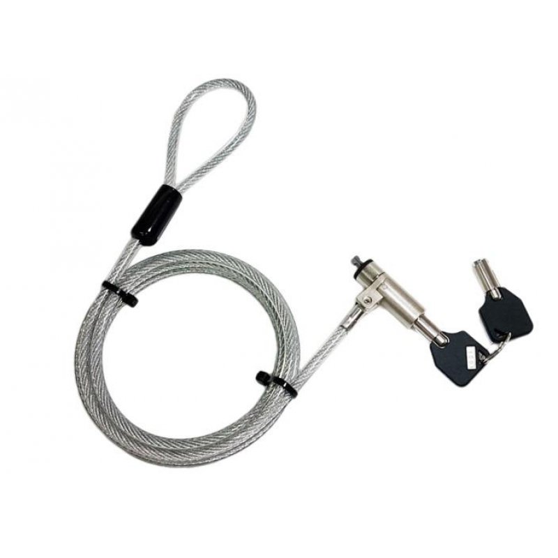 DLH DY-CS4113 cable lock Silver 1.8 m