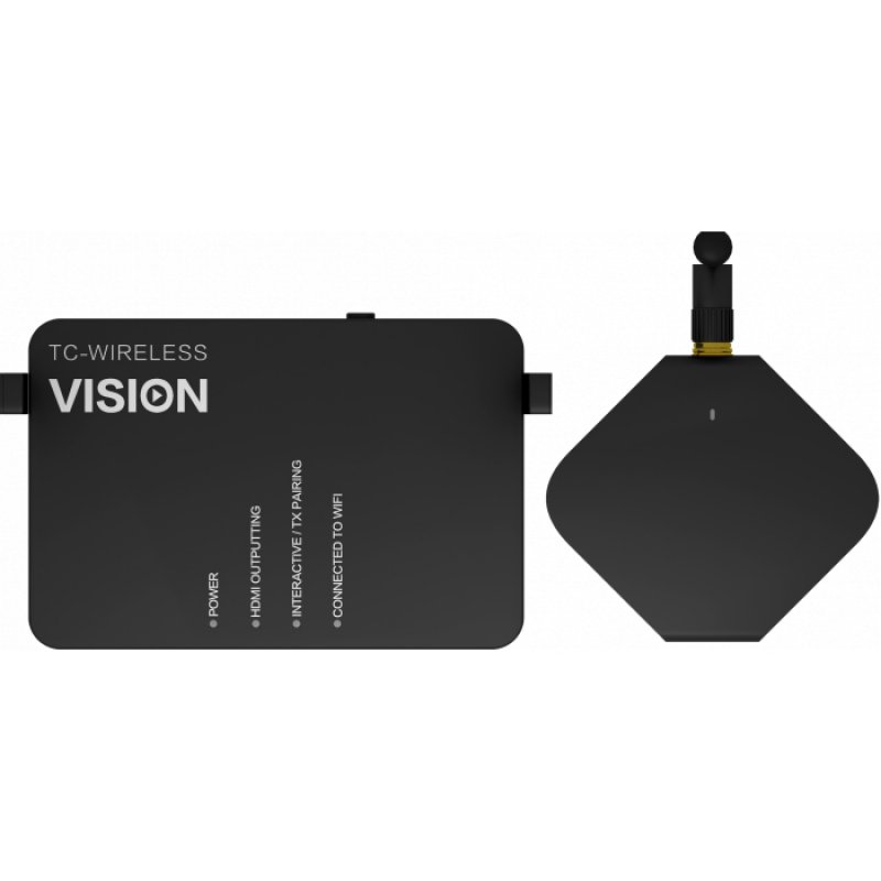 Vision TC-WIRELESS AV extender AV transmitter & receiver Black