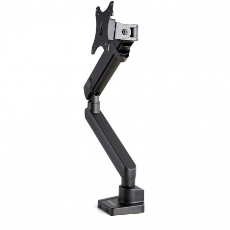 SINGLE DESK MOUNT MONITOR ARM 2 BUILT-IN USB 3.0 PORTS - VESA