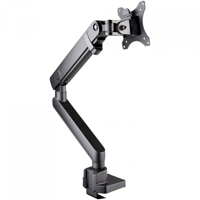 SINGLE DESK MOUNT MONITOR ARM 2 BUILT-IN USB 3.0 PORTS - VESA