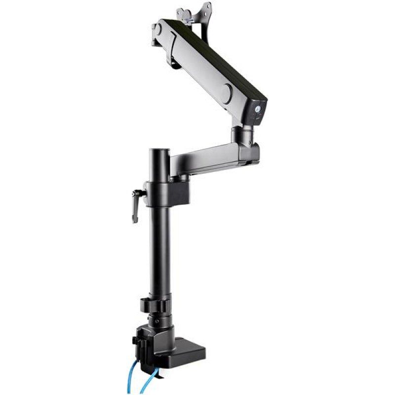 StarTech.com Bras pour écran PC - Articulé - Bras support écran PC avec 2x USB passthrough - Pour moniteur VESA jusqu