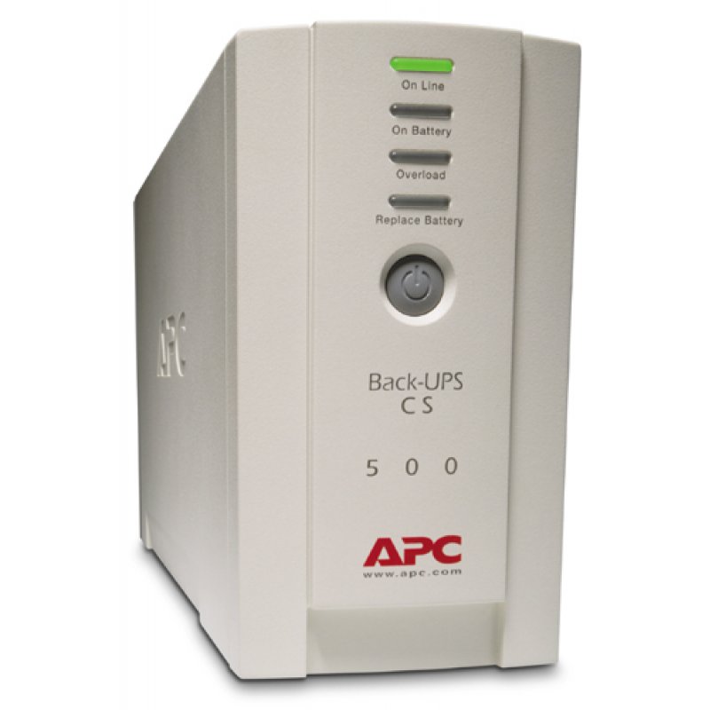 APC Back-UPS uninterruptible power supply (UPS) Standby (Offline) 0.5 kVA 300 W 4 AC outlet(s)
