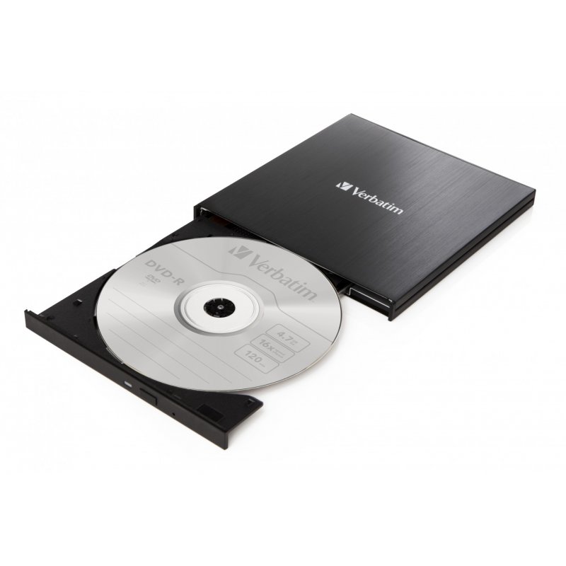 Verbatim 43886 optical disc drive DVD±RW Black