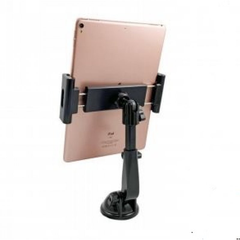 DLH SUPPORT VOITURE OU BUREAU UNIVERSEL AVEC BRAS ARTICULE 2 AXES POUR TABLETTE JUSQUE 10.5"