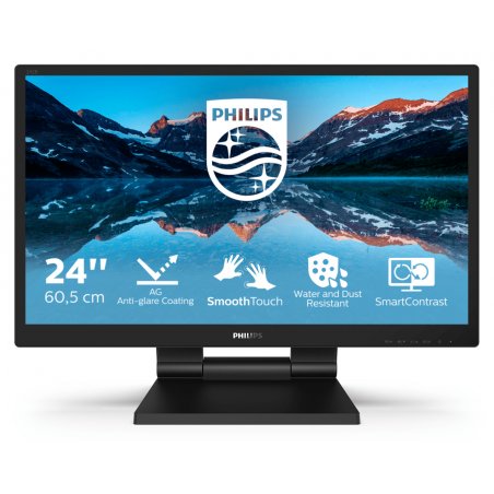 Philips 242B9TL/00 computer monitor 60.5 cm (23.8") 1920 x 1080 pixels Full HD LCD Touchscreen Black