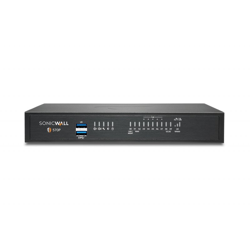SonicWall TZ570P pare-feux (matériel) Bureau 4000 Mbit/s