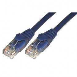 MCL 0.5m Cat6 U/UTP networking cable Blue U/UTP (UTP)