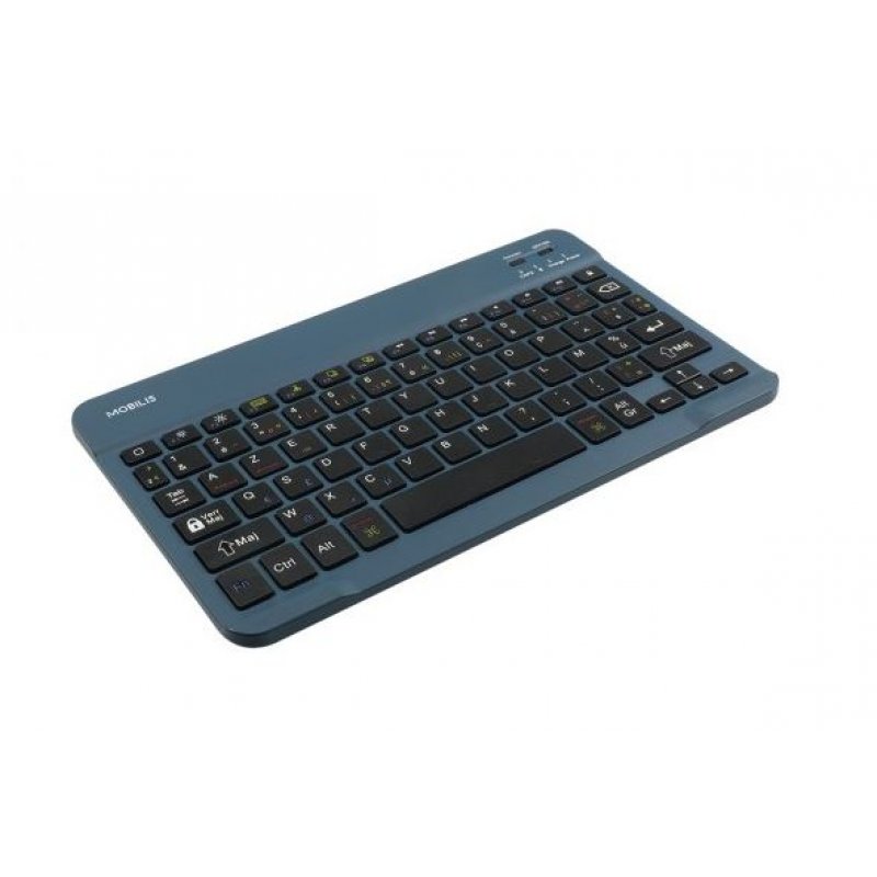 UNIVERSAL FRENCH BLUETOOTH KEYBOARD - BLUE                  FR