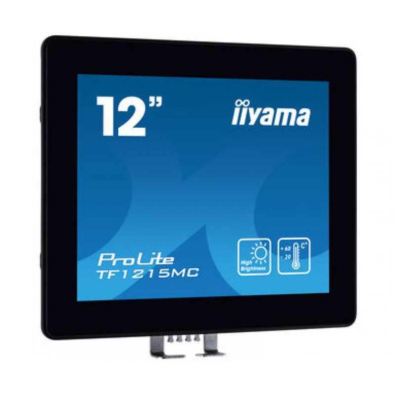 iiyama ProLite TF1215MC-B1 computer monitor 30.7 cm (12.1") 1024 x 768 pixels LCD Touchscreen Black