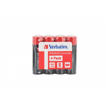 ALKALINE BATTERY AA 4 PACK SHRINK WRAP