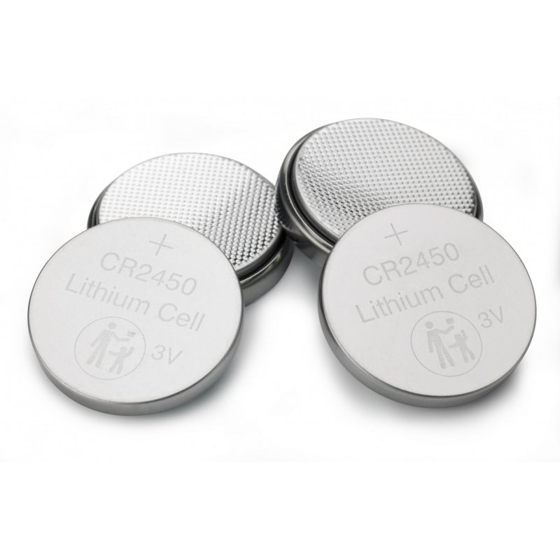 LITHIUM BATTERY CR2450 3V 4 PACK