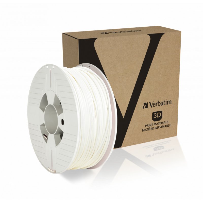 Verbatim compatible - weiß, RAL 9003 - PLA-Filament