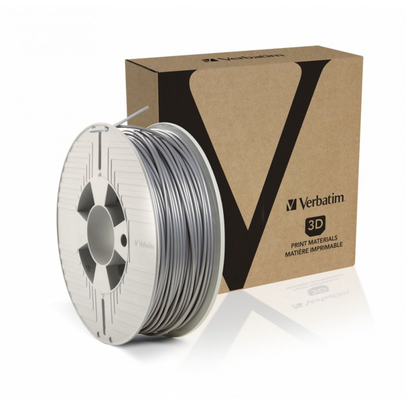 3D PRINTER FILAMENT PLA 2.85MM SILVER/ME