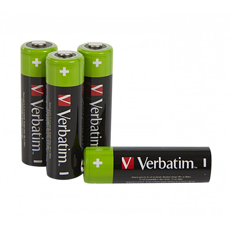 RECHARGEABLE BATTERY AA 4 PACK/HR6