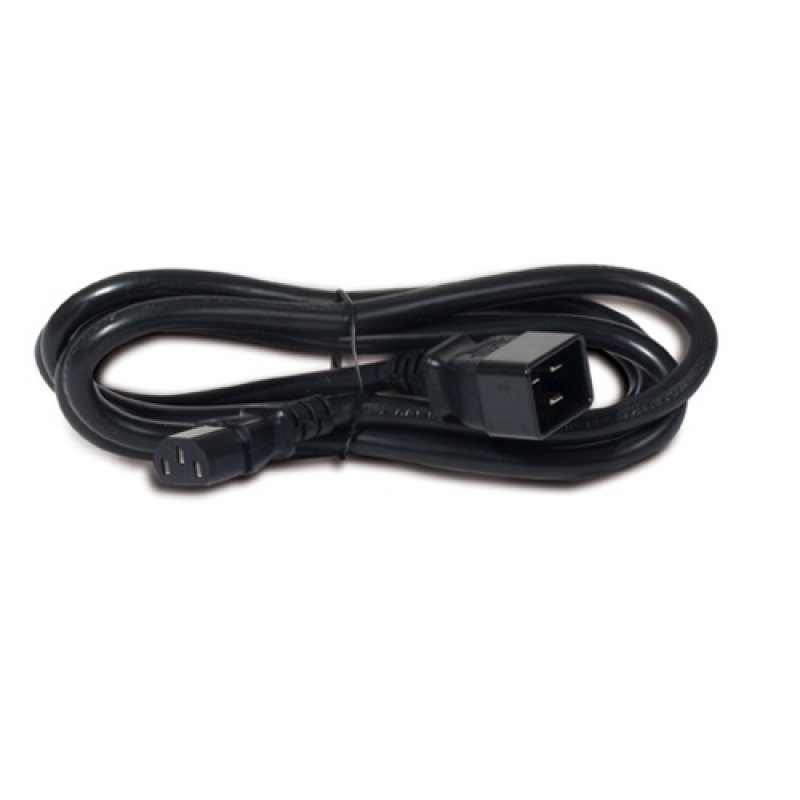 POWER CORD IEC 320 C13 TO IEC 320 C20