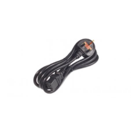 APC Pwr Cord, 16A, 200-240V, C19 to UK Plug Noir 2 m