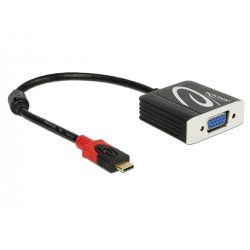 DeLOCK 62994 video cable adapter 0.2 m USB Type-C VGA (D-Sub) Black
