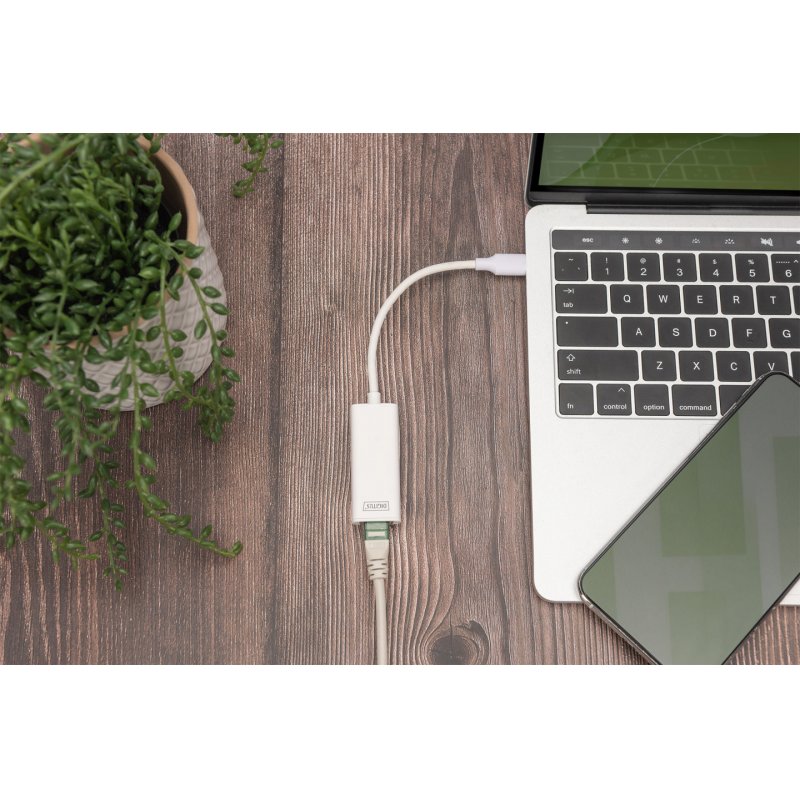 DIGITUS DN-3024 - Netzwerkadapter - USB-C - Gigabit Ethernet x 1