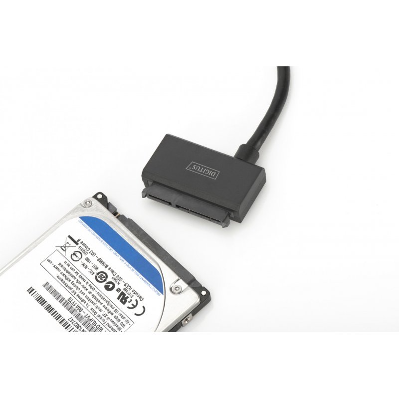 Digitus Câble d’adaptateur USB 3.1, Type-C™ vers SATA 3 pour disques SSD/HDD de 2,5 po