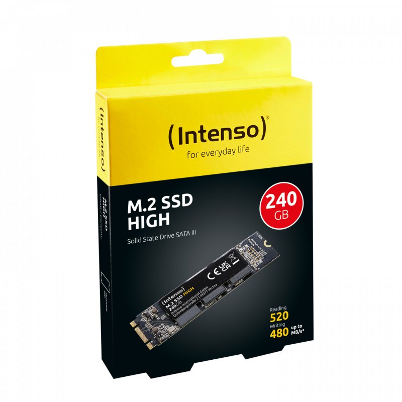 Intenso compatible SSD - 480 GB - M.2 2280 - SATA 6 GB/s