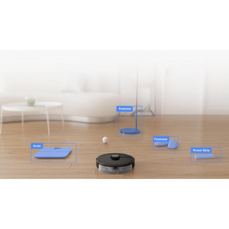 Roborock S6 robot vacuum 0.48 L Bagless White