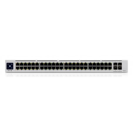 Ubiquiti UniFi Pro 48-Port PoE Managed L2/L3 Gigabit Ethernet (10/100/1000) Power over Ethernet (PoE) 1U Silver