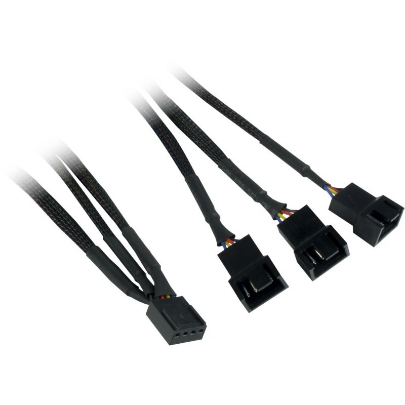 LED Lüfter Inter-Tech compatible Argus RS-04 RGB (3x RGB 120mm Lüfter + 50cm LED Band)