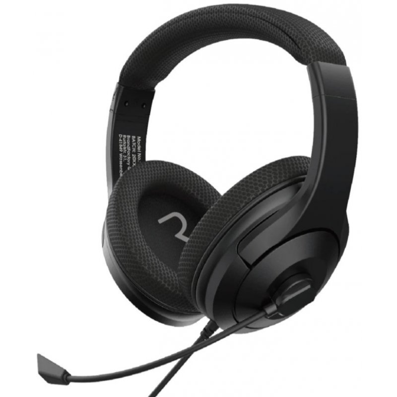 Raptor Gaming RG-H300-B écouteur/casque Avec fil Arceau Jouer Noir