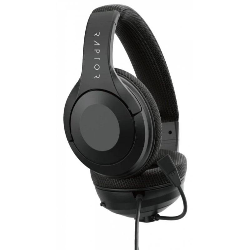 Raptor Gaming RG-H300-B écouteur/casque Avec fil Arceau Jouer Noir