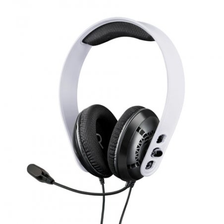 Raptor Gaming RG-H200-W headphones/headset Wired Head-band Black, White