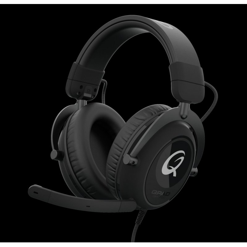 QPAD QH700 écouteur/casque Avec fil Arceau Jouer Noir